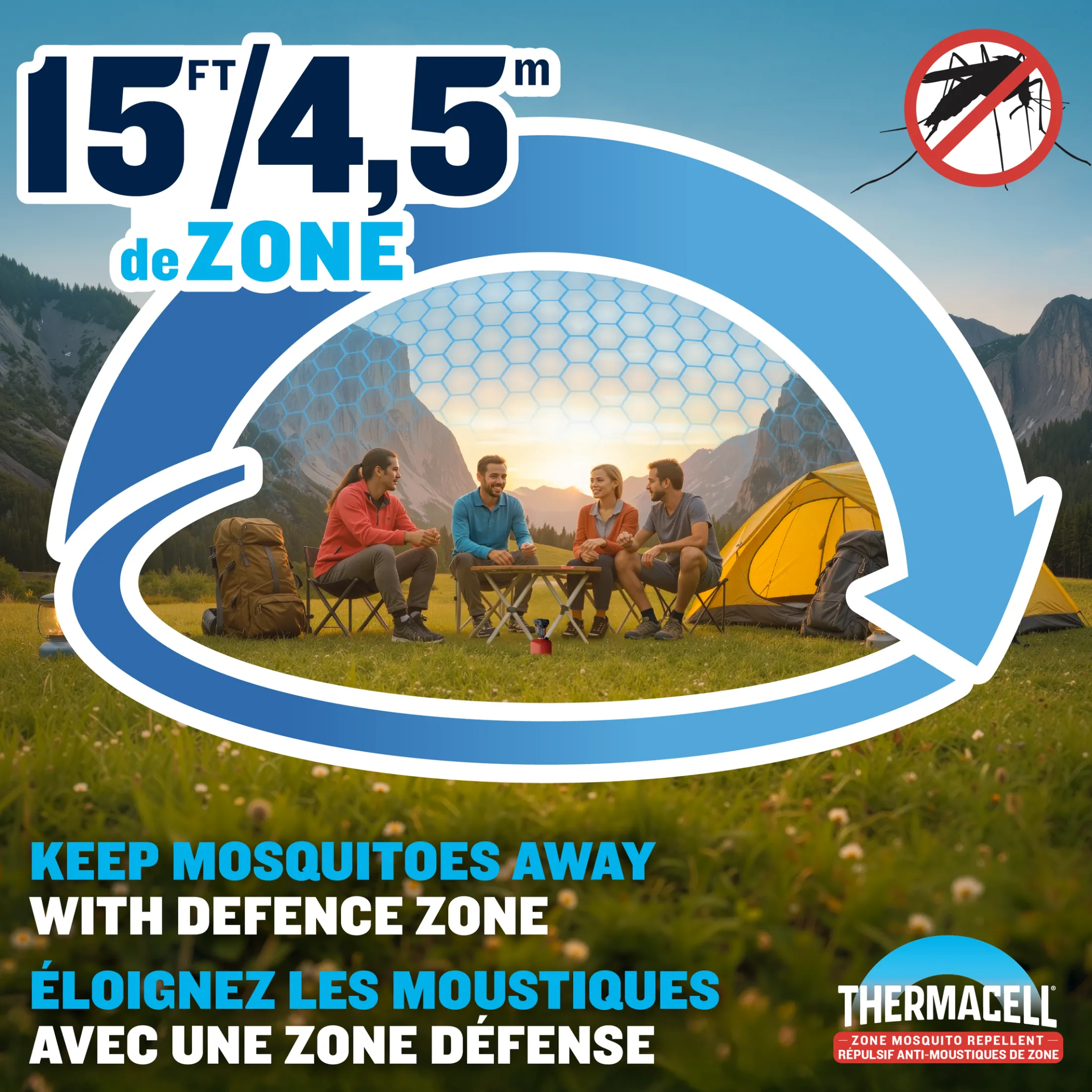 Thermacell Fuel-ZoneGuard Backpacker Mosquito Repellent Mat Refill