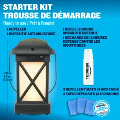 Thermacell Fuel-ZoneGuard Glow Fuel Powered Mosquito Repeller + Lantern