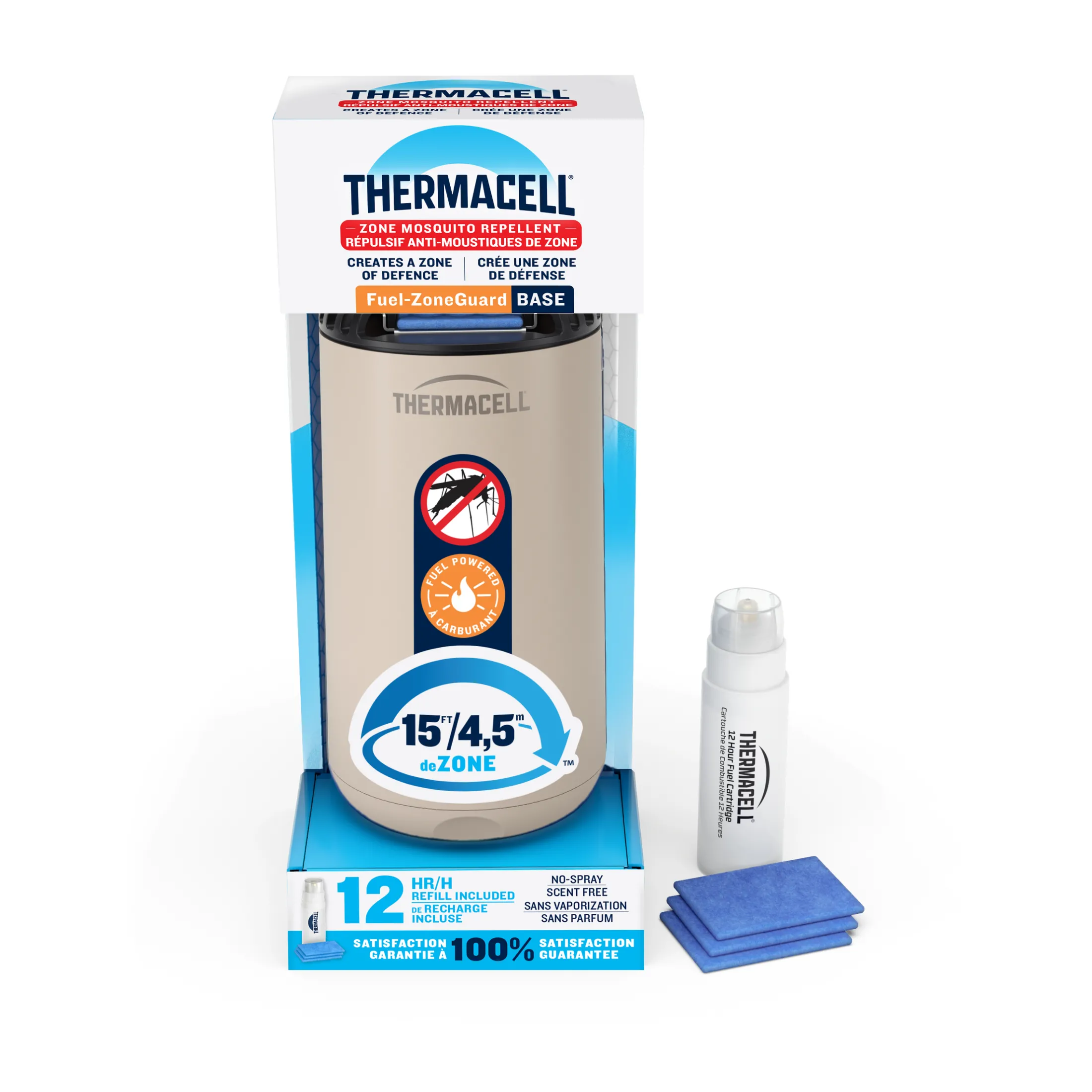 Thermacell Fuel-ZoneGuard Base Fuel Powered Mosquito Repeller
