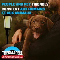 Thermacell Fuel-ZoneGuard Glow Fuel Powered Mosquito Repeller + Torch