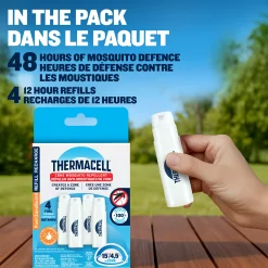 Thermacell Fuel-ZoneGuard Mosquito Repellent Butane Fuel Refill 48-Hour Pack