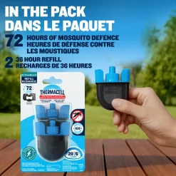 E-ZoneGuard Rechargeable Mosquito Repellent Refill 72-Hour Pack^Thermacell Outlet