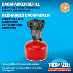 Fuel-ZoneGuard Backpacker Mosquito Repellent Mat Refill^Thermacell Best