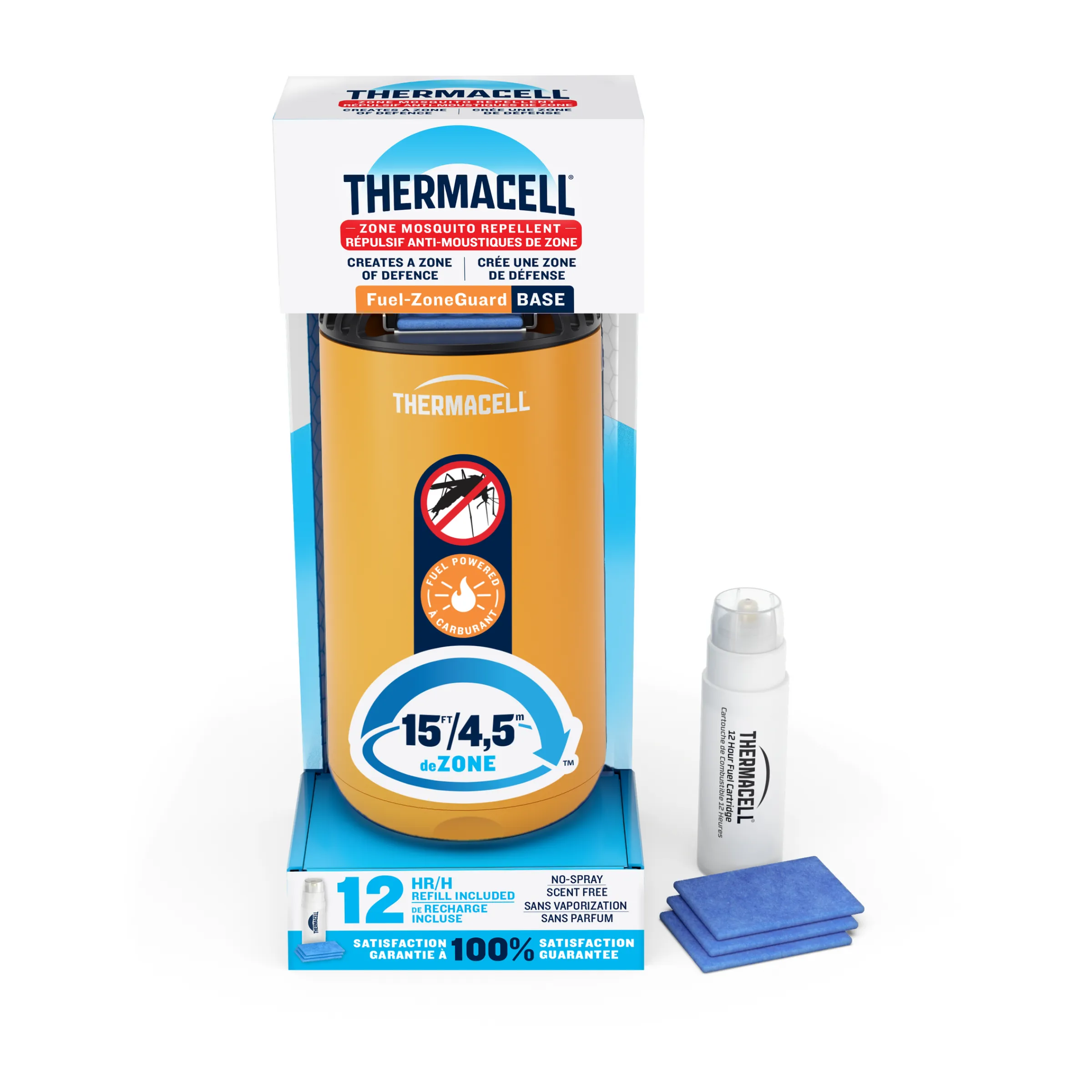 Fuel-ZoneGuard Base Fuel Powered Mosquito Repeller^Thermacell Best