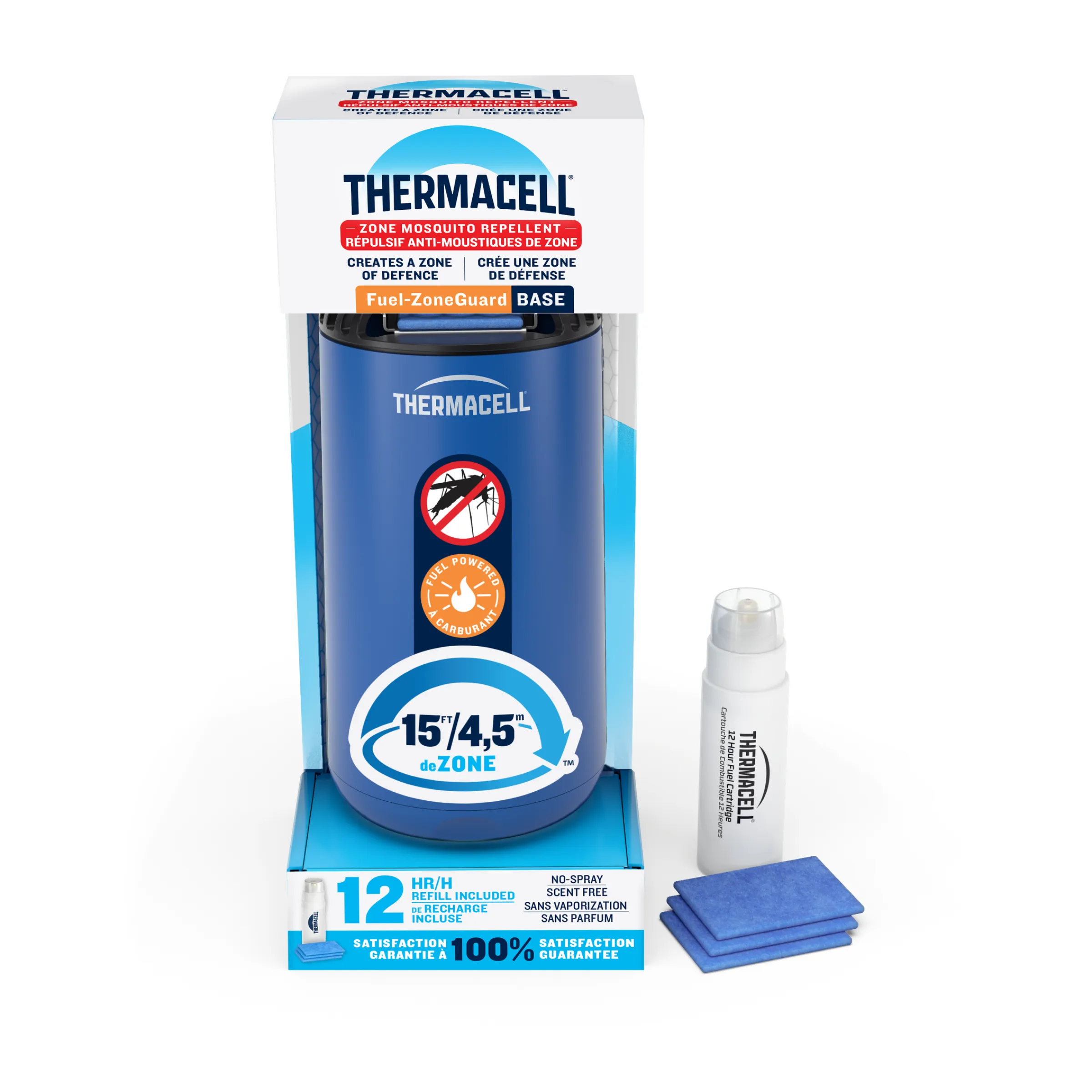 Fuel-ZoneGuard Base Fuel Powered Mosquito Repeller^Thermacell Best