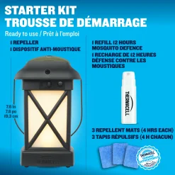 Fuel-ZoneGuard Glow Fuel Powered Mosquito Repeller + Lantern^Thermacell Clearance