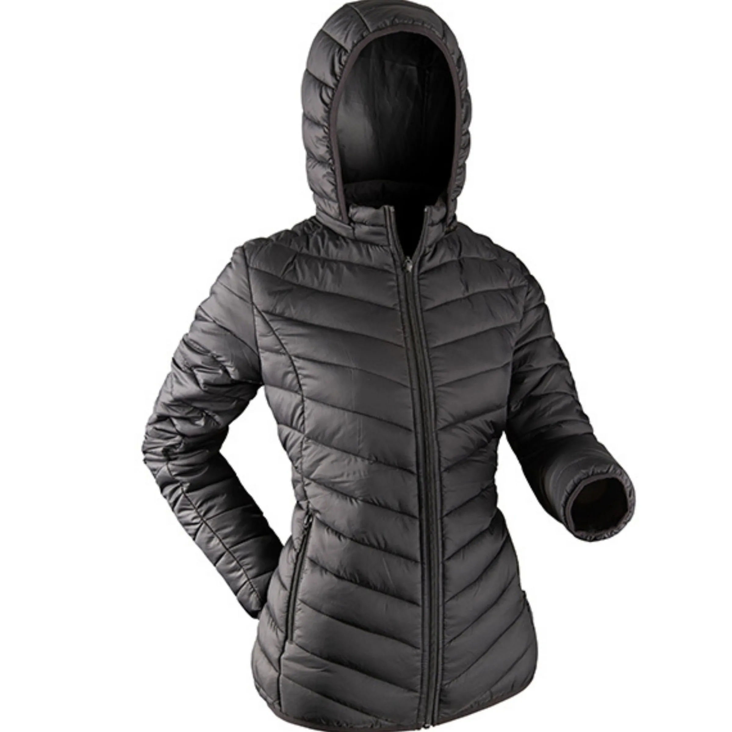 Travelex Insulated jacket with hood- Women's^Coldfield Hot